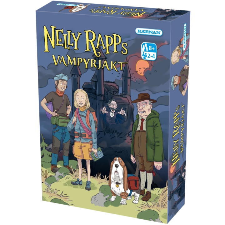 Kärnan Nelly Rapps Vampyrjakt i gruppen LEGETØJ, BØRN & BABY / Spil / Brætspil hos TP E-commerce Nordic AB (A18869)