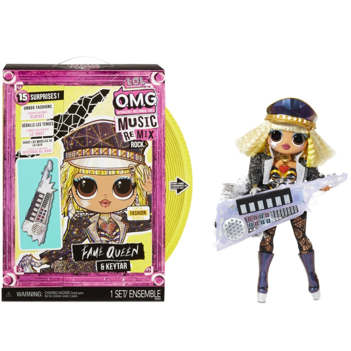 L.O.L. Overraskelse! Surprise OMG Remix Rock - Fame Queen og Keyt i gruppen LEGETØJ, BØRN & BABY / Legetøj / Legetøj hos TP E-commerce Nordic AB (A18896)