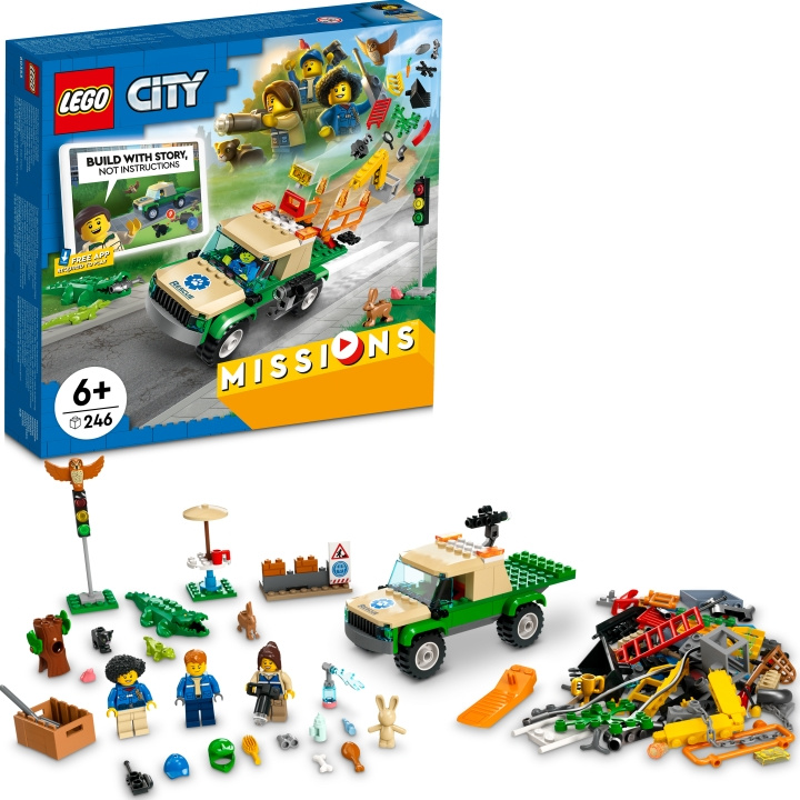 LEGO City - Räddningsuppdrag m. Vil i gruppen LEGETØJ, BØRN & BABY / Legetøj / Bygge legesager / Lego hos TP E-commerce Nordic AB (A18922)
