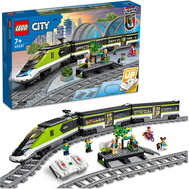 LEGO City Trains - Snabbtåg 60337 i gruppen LEGETØJ, BØRN & BABY / Legetøj / Bygge legesager / Lego hos TP E-commerce Nordic AB (A18929)