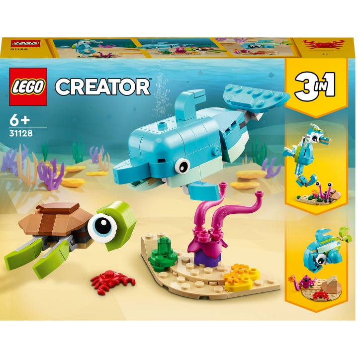 LEGO Creator 3in1 - Delfin och sköl i gruppen LEGETØJ, BØRN & BABY / Legetøj / Bygge legesager / Lego hos TP E-commerce Nordic AB (A18936)