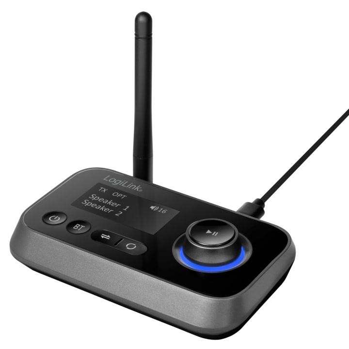 LogiLink Bluetooth 5.0 2-i-1 lydsender/modtager i gruppen BIL / Bil lyd & multimedia / Musik-modtager hos TP E-commerce Nordic AB (A19029)