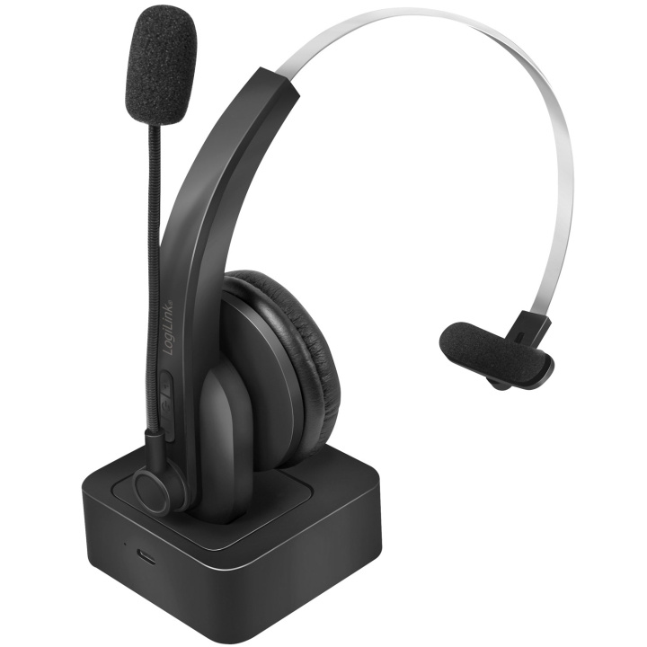 LogiLink Bluetooth-headset Mono inkl la i gruppen COMPUTERTILBEHØR / Computer Tilbehør / Headset hos TP E-commerce Nordic AB (A19031)