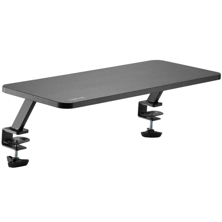 LogiLink Skærmhylde 650x260mm Sort i gruppen COMPUTERTILBEHØR / Monitor / Monitor arme og beslag hos TP E-commerce Nordic AB (A19048)