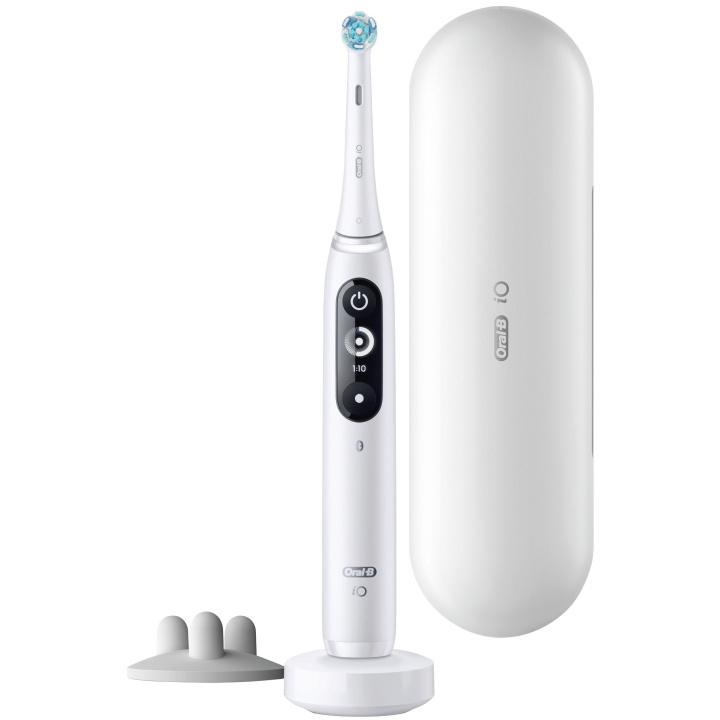 Oral B Eltandborste iO7s White UC i gruppen SKØNHED & HELSE / Oral pleje / Elektriske tandbørster hos TP E-commerce Nordic AB (A19164)