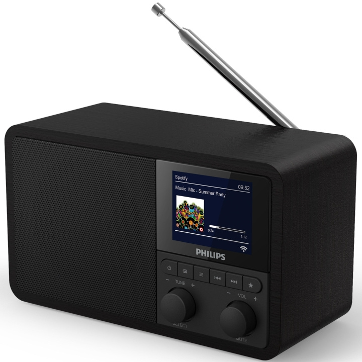 Philips DAB+/Internet/FM Radio Spotify i gruppen HJEMMEELEKTRONIK / Lyd & billede / Hjemmebiograf, HiFi & Bærbar / Radio og vækkeure / Radio hos TP E-commerce Nordic AB (A19208)