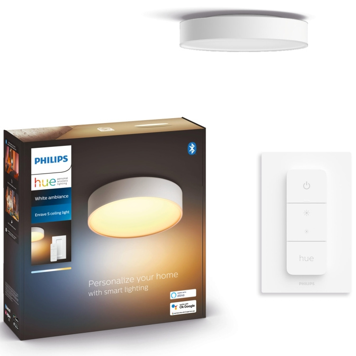 Philips Hue Enrave S Taklampa White Am i gruppen HJEM, HUS & HAVE / Smart hjem / Smart belysning hos TP E-commerce Nordic AB (A19237)