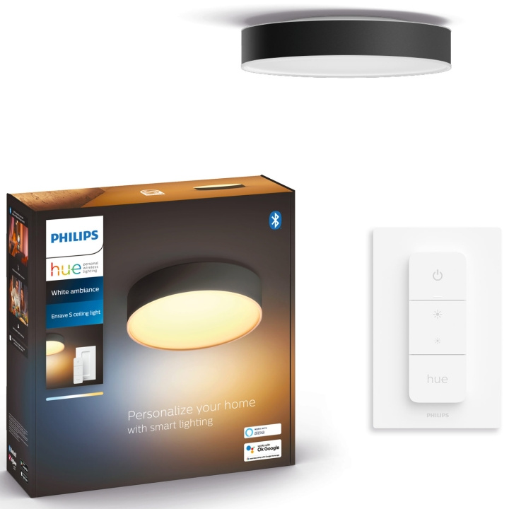 Philips Hue Enrave S Taklampa White Am i gruppen HJEM, HUS & HAVE / Smart hjem / Smart belysning hos TP E-commerce Nordic AB (A19238)