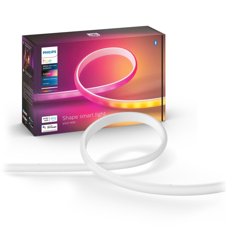 Philips Hue Gradient Lightstrip White/ i gruppen HJEM, HUS & HAVE / Smart hjem / Smart belysning hos TP E-commerce Nordic AB (A19241)