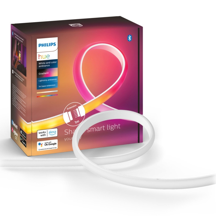 Philips Hue Gradient Lightstrip White/ i gruppen HJEM, HUS & HAVE / Smart hjem / Smart belysning hos TP E-commerce Nordic AB (A19242)