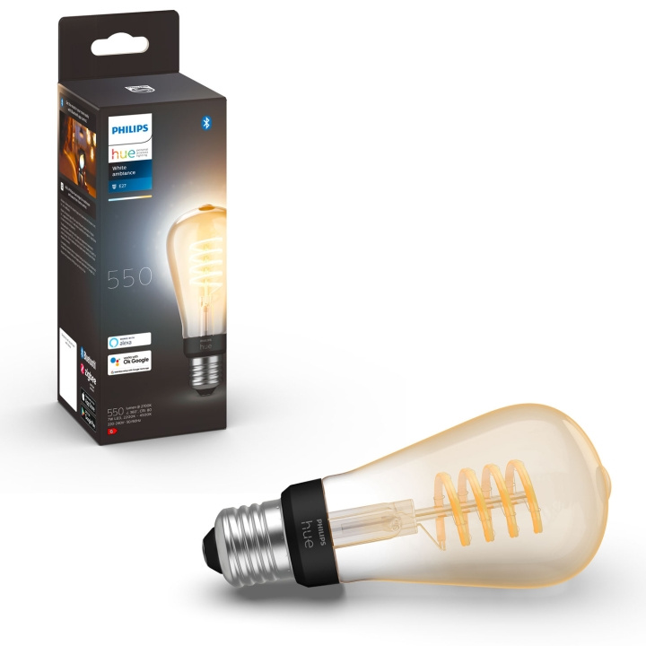 Philips Hue White Ambiance Filament E2 i gruppen HJEM, HUS & HAVE / Smart hjem / Smart belysning hos TP E-commerce Nordic AB (A19272)