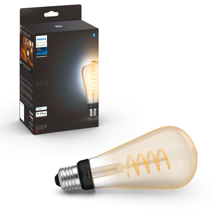 Philips Hue White Ambiance Filament E2 i gruppen HJEM, HUS & HAVE / Smart hjem / Smart belysning hos TP E-commerce Nordic AB (A19274)