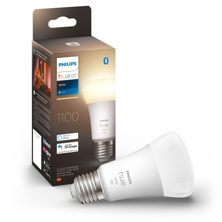 Philips Hue White E27 A60 1100lm 1-pac i gruppen HJEM, HUS & HAVE / Smart hjem / Smart belysning hos TP E-commerce Nordic AB (A19289)