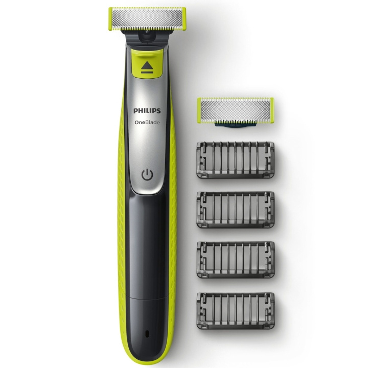 Philips Citrongræs/antracit Trimmer QP2530 i gruppen SKØNHED & HELSE / Hår og styling / Barbering og trimning / Barbermaskiner og tilbehør hos TP E-commerce Nordic AB (A19312)