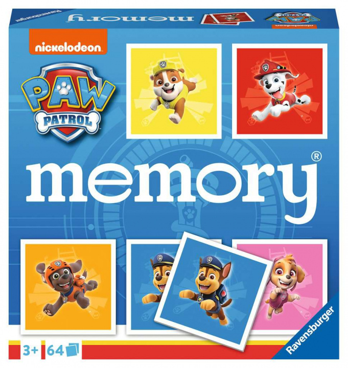 Ravensburger Paw Patrol memory i gruppen LEGETØJ, BØRN & BABY / Spil / Brætspil hos TP E-commerce Nordic AB (A19364)