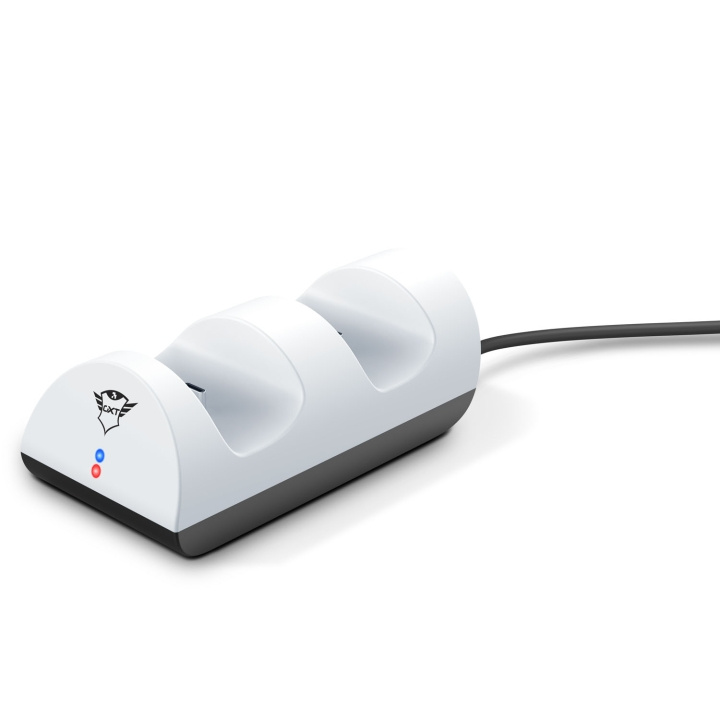 Trust GXT 254 Duo opladningsdock PS5 i gruppen HJEMMEELEKTRONIK / Spilkonsoller og tilbehør / Sony PlayStation 5 / Tilbehør hos TP E-commerce Nordic AB (A19542)
