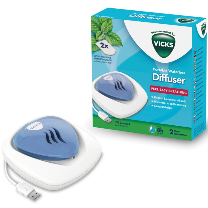 Vicks Doftspridare VH1800 i gruppen HJEM, HUS & HAVE / Ventilator & Klima apparater / Duftspreder hos TP E-commerce Nordic AB (A19611)