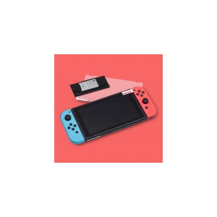 Hærdet glas til Nintendo Switch fra ORB Gaming - 2-pak i gruppen HJEMMEELEKTRONIK / Spilkonsoller og tilbehør / Nintendo Switch / Tilbehør hos TP E-commerce Nordic AB (A19730)