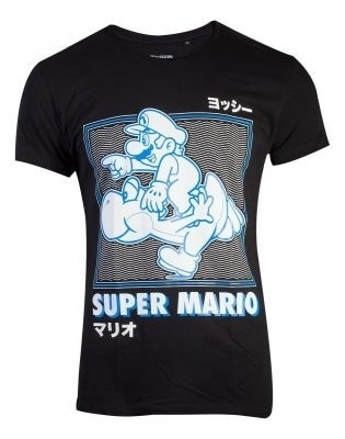 Super Mario & Yoshi - T-Shirt i gruppen HJEMMEELEKTRONIK / Spilkonsoller og tilbehør / Øvrige spil hos TP E-commerce Nordic AB (A19845)
