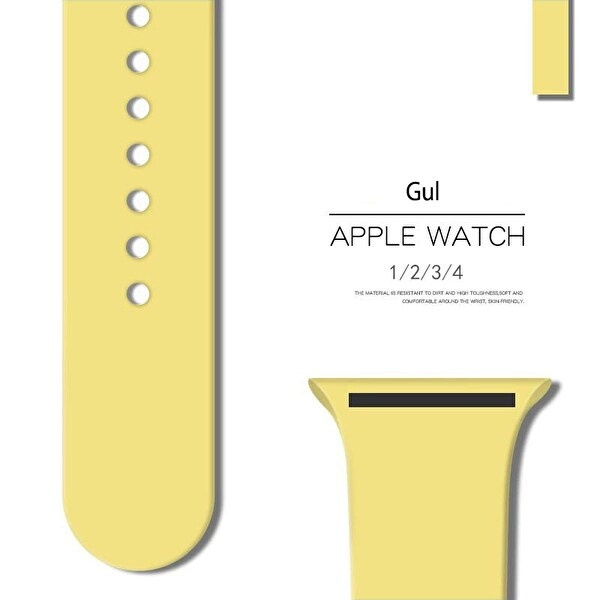 Silikonarmband till Apple Watch 42mm i gruppen SMARTPHONES & TABLETS / Træning, hjem og fritid / Apple Watch & Tilbehør / Tilbehør hos TP E-commerce Nordic AB (A20311)