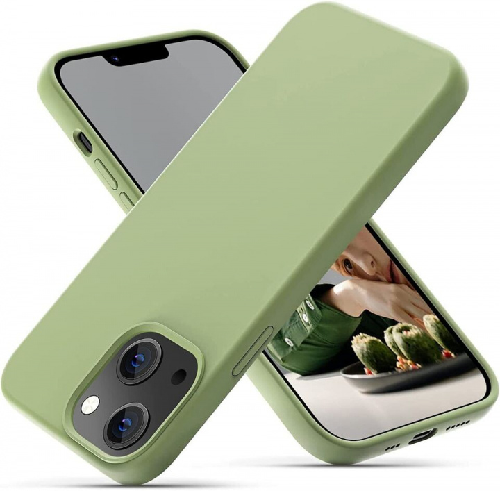 Silikonskal till iPhone 12 Pro Max, Grön i gruppen SMARTPHONES & TABLETS / Mobil Beskyttelse / Apple / iPhone 12 Pro hos TP E-commerce Nordic AB (A20324)