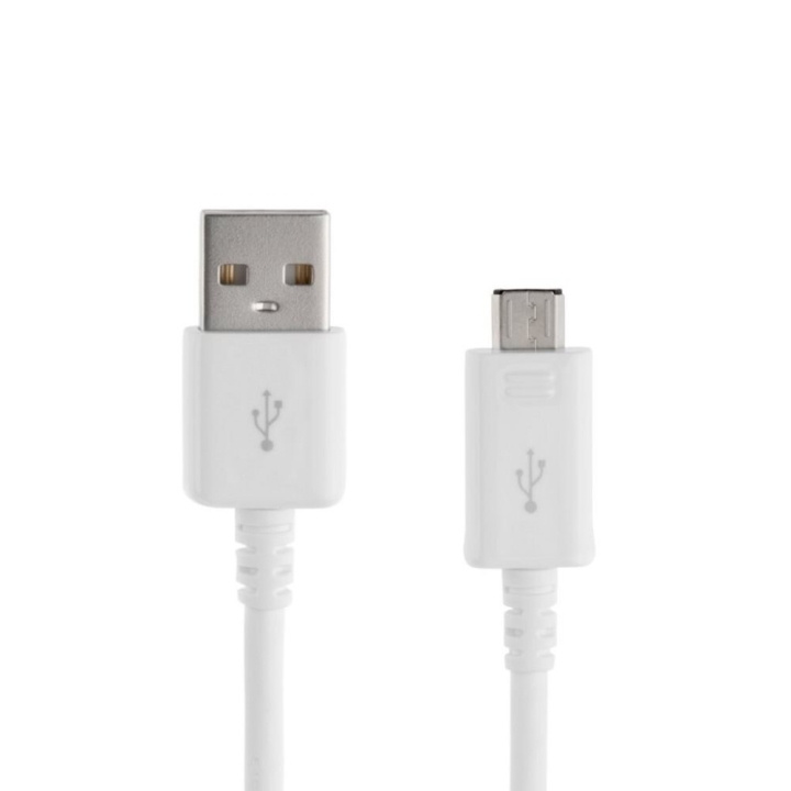 Samsung Micro till USB-kabel 1m i Vit färg (ECB-DU4AWE) i gruppen SMARTPHONES & TABLETS / Opladere og kabler / Kabler / Kabler microUSB hos TP E-commerce Nordic AB (A20482)