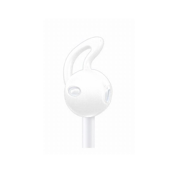Gummimanchet til Apple Airpods, Hvid i gruppen HJEMMEELEKTRONIK / Lyd & billede / Hovedtelefoner & Tilbehør / Tilbehør hos TP E-commerce Nordic AB (A20489)