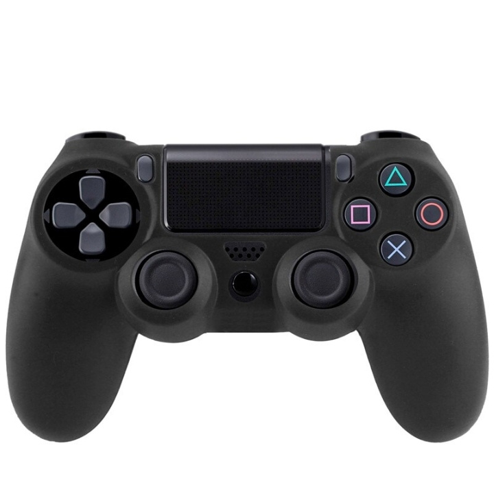 Silikonskydd till PS4 handkontroll - Svart i gruppen HJEMMEELEKTRONIK / Spilkonsoller og tilbehør / Sony PlayStation 4 hos TP E-commerce Nordic AB (A20512)