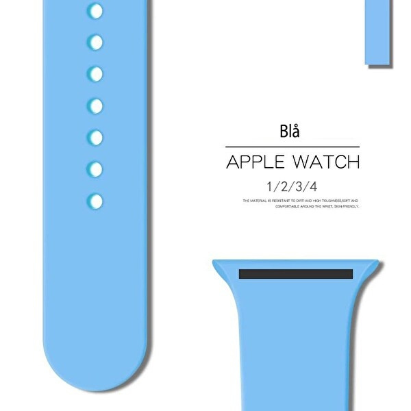 Silikonarmband till Apple Watch 40mm i gruppen SMARTPHONES & TABLETS / Træning, hjem og fritid / Apple Watch & Tilbehør / Tilbehør hos TP E-commerce Nordic AB (A20542)