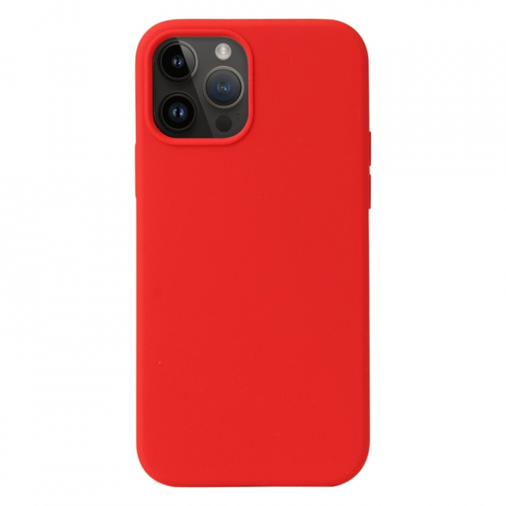 Silikoneetui til Iphone 14 Pro Max, rød i gruppen SMARTPHONES & TABLETS / Mobil Beskyttelse / Apple / iPhone 14 hos TP E-commerce Nordic AB (A20556)