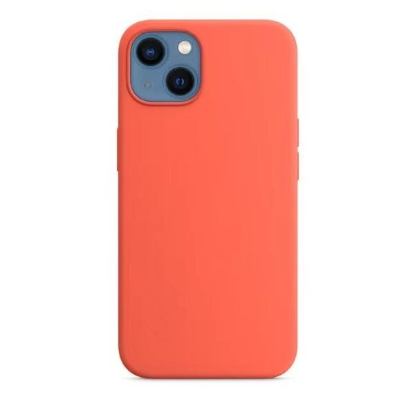 Silikonskal till iPhone 14 Pro, Orange i gruppen SMARTPHONES & TABLETS / Mobil Beskyttelse / Apple / iPhone 14 hos TP E-commerce Nordic AB (A20560)