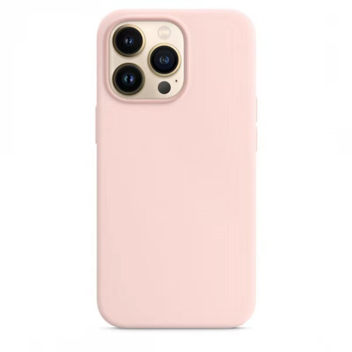Magsafe silikoneetui til Iphone 14 Pro, pink i gruppen SMARTPHONES & TABLETS / Mobil Beskyttelse / Apple / iPhone 14 hos TP E-commerce Nordic AB (A20575)