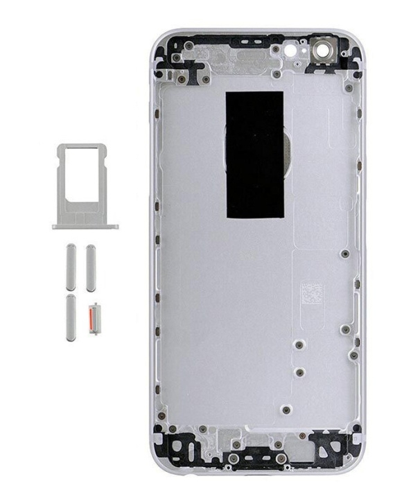 iPhone 6S bagcover - Sølv i gruppen SMARTPHONES & TABLETS / Reservdelar hos TP E-commerce Nordic AB (A20685)