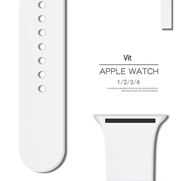 Silikonarmband till Apple Watch 40mm i gruppen SMARTPHONES & TABLETS / Træning, hjem og fritid / Apple Watch & Tilbehør / Tilbehør hos TP E-commerce Nordic AB (A20796)