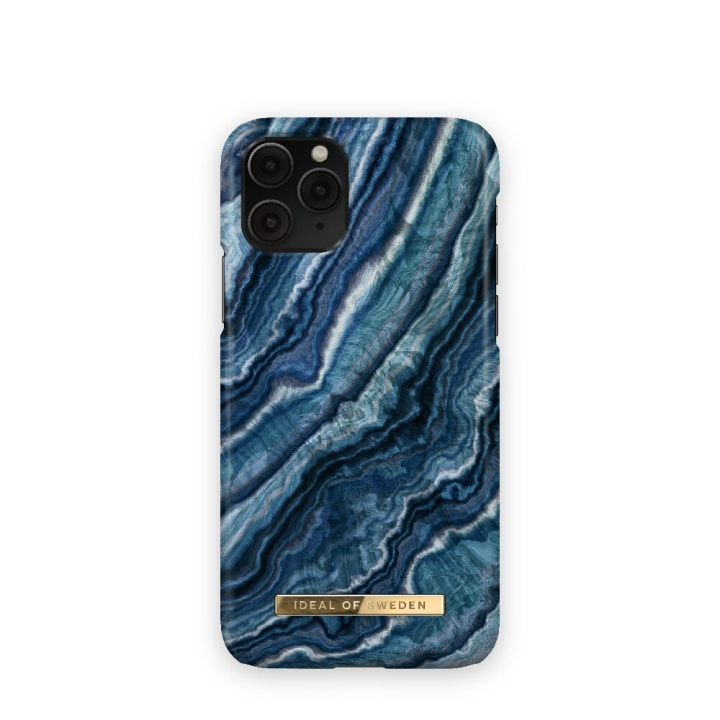 iDeal Of Sweden Mobiletui Indigo Swirl til iPhone XS/X i gruppen SMARTPHONES & TABLETS / Mobil Beskyttelse / Apple / iPhone XS Max / Cover hos TP E-commerce Nordic AB (A21028)