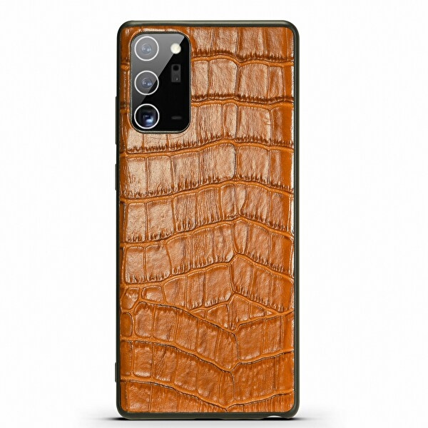 Etui i koskindsmateriale til Samsung Note 20 i gruppen SMARTPHONES & TABLETS / Mobil Beskyttelse / Samsung hos TP E-commerce Nordic AB (A21243)