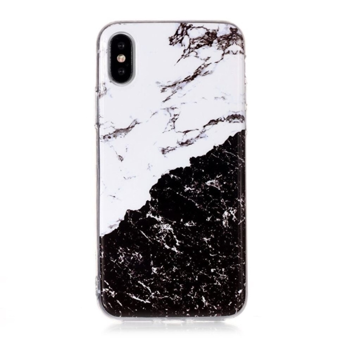 Marmorskal till iPhone XS/X i delade motiv i gruppen SMARTPHONES & TABLETS / Mobil Beskyttelse / Apple / iPhone XS Max / Cover hos TP E-commerce Nordic AB (A21253)