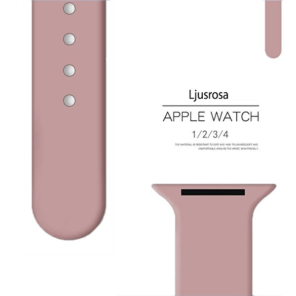 Silikonarmband till Apple Watch 42mm i gruppen SMARTPHONES & TABLETS / Træning, hjem og fritid / Apple Watch & Tilbehør / Tilbehør hos TP E-commerce Nordic AB (A21296)