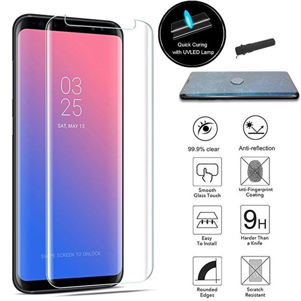 3D Galaxy S20 Ultra skærmbeskytter med UV Nano Optic superlim i gruppen SMARTPHONES & TABLETS / Mobil Beskyttelse / Samsung hos TP E-commerce Nordic AB (A21786)