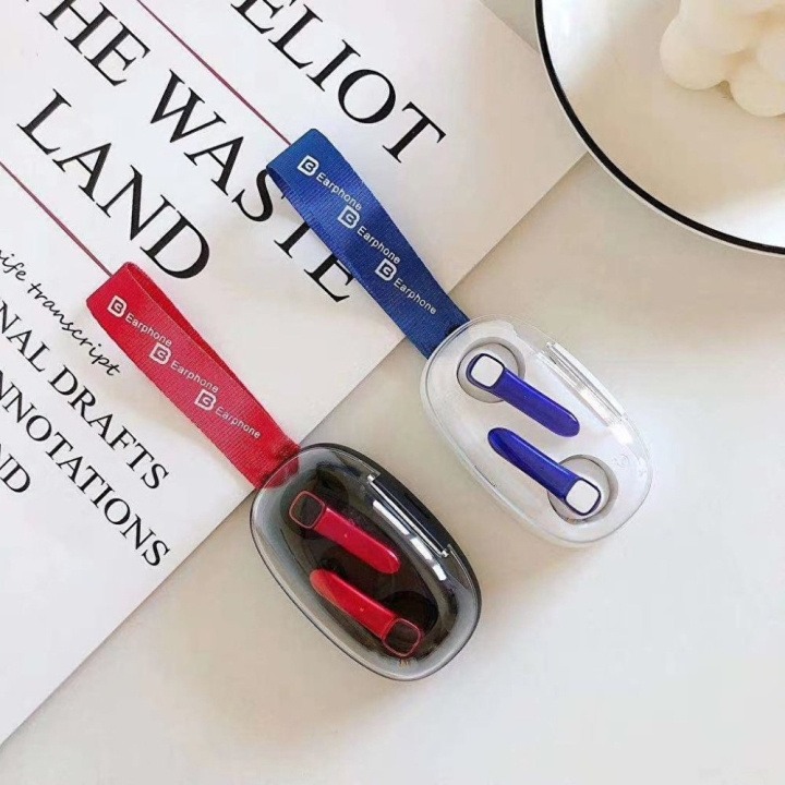 TWS B60 - Trådløse Bluetooth In-Ear-hovedtelefoner, blå i gruppen HJEMMEELEKTRONIK / Lyd & billede / Hovedtelefoner & Tilbehør / Hovedtelefoner hos TP E-commerce Nordic AB (A21806)