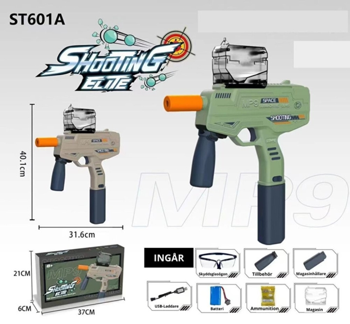 Gelblaster - MP9 i gruppen LEGETØJ, BØRN & BABY / Legetøj / Action spil hos TP E-commerce Nordic AB (A21909)