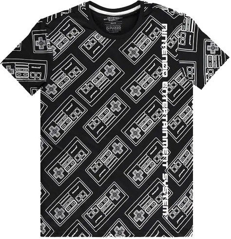 Difuzed NES AOP Men\'s T-shirt, M i gruppen SPORT, FRITID & HOBBY / Accessories / T-shirts hos TP E-commerce Nordic AB (A22129)