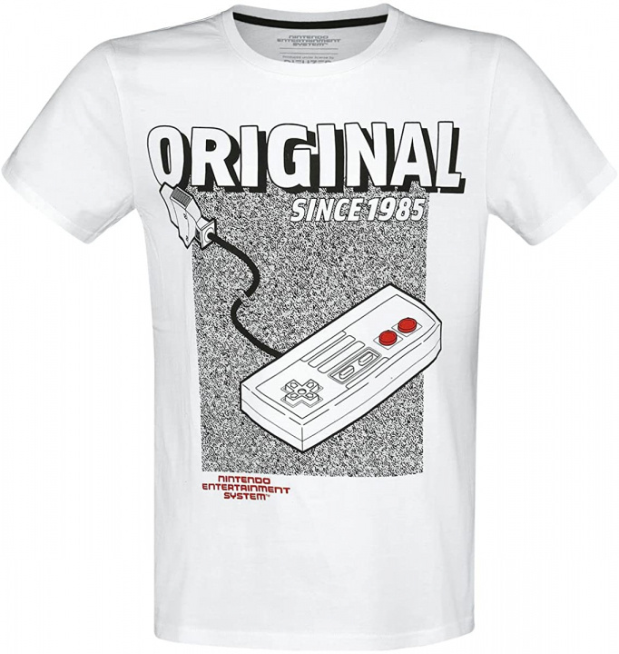 Difuzed NES The Original T-shirt, 2XL i gruppen HJEMMEELEKTRONIK / Spilkonsoller og tilbehør / Øvrige spil hos TP E-commerce Nordic AB (A22182)