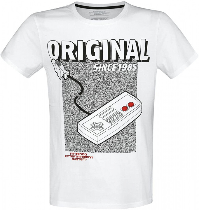 Difuzed NES The Original T-shirt, XL i gruppen HJEMMEELEKTRONIK / Spilkonsoller og tilbehør / Øvrige spil hos TP E-commerce Nordic AB (A22185)