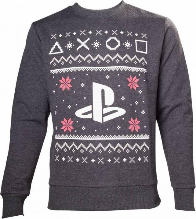 Jultröja Playstation, S i gruppen HJEMMEELEKTRONIK / Spilkonsoller og tilbehør / Øvrige spil hos TP E-commerce Nordic AB (A22304)