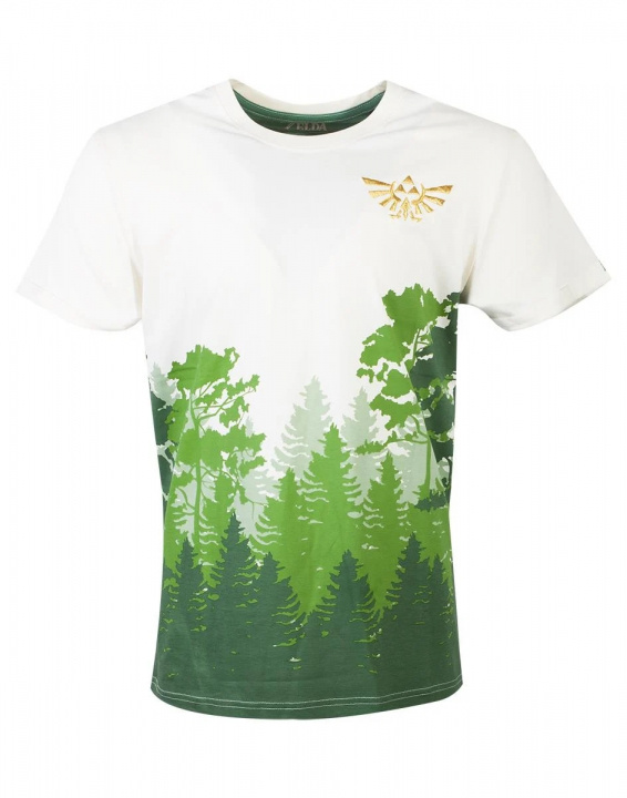Difuzed Zelda Hyrule Forest T-shirt, S i gruppen HJEMMEELEKTRONIK / Spilkonsoller og tilbehør / Øvrige spil hos TP E-commerce Nordic AB (A22341)