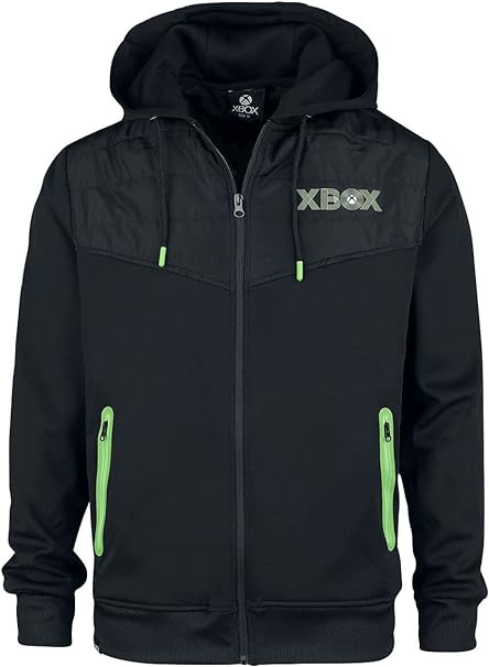 Difuzed Xbox Fabric Mix Hoodie, S i gruppen HJEMMEELEKTRONIK / Spilkonsoller og tilbehør / Øvrige spil hos TP E-commerce Nordic AB (A22352)