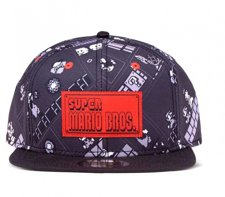 Difuzed Super Mario Bros. Snapback Keps i gruppen SPORT, FRITID & HOBBY / Accessories / Huer & Kasketter hos TP E-commerce Nordic AB (A22359)