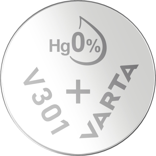 Varta V301/SR43 Sølvmønt-ur J-Pack i gruppen HJEMMEELEKTRONIK / Batterier og opladere / Batterier / Knapcelle hos TP E-commerce Nordic AB (A22373)