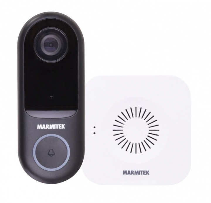 Marmitek Smart BuzzLO Video Doorbell HD1080p + Bell Me Ringklocka i gruppen HJEM, HUS & HAVE / Smart hjem / Dørklokker hos TP E-commerce Nordic AB (A22378PKT)